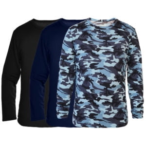 تكوين تسوية الفقر  Men's Long Sleeve Thermal Shirts (3-Pack) - Walmart.com