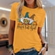 thumbnail image 1 of Puntoco Mujer Verano Casual Cuello Redondo Otoño Estampado Manga Corta Top Blusa Camiseta Puntoco Puntoco-7705, 1 of 4