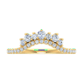 thumbnail image 3 of 1/3 Carat Diamond Anniversary Ring Enhancer in 14K Yellow Gold( Ring Size 7) (SI1-SI2 Clarity) - IGI Certified, 3 of 7