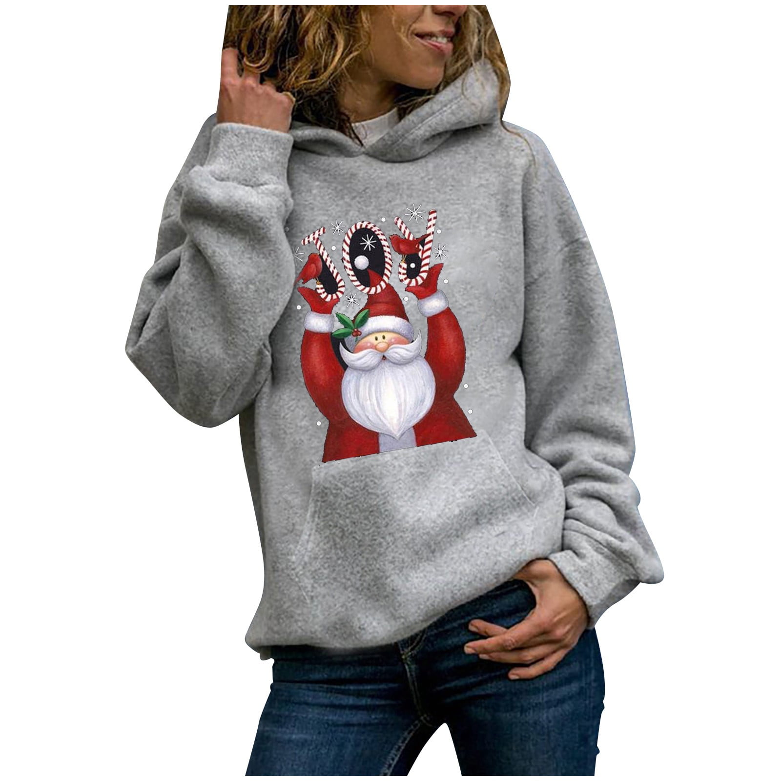 ladies christmas hoodie