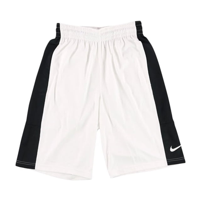 Nike Dri-Fit Athletic Workout - Pantalones cortos para hombre, color blanco, pequeño Nike Ejercicio