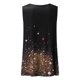 thumbnail image 5 of Blusa sin mangas con estampado calado informal de cuello redondo de verano para mujer a la moda Fridja qr3828, 5 of 5