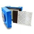 thumbnail image 2 of 16x16x1 Pleated Air Filter, Fabric, Fiberglass, MERV 7, 10.0 Micron, 5 PK, 2 of 2