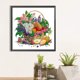 thumbnail image 1 of Cuadros Decorativos Diamond Painting 5D DIY Parcial Forma especial Taladro Cesta Decoración para el hogar (GSYX143) DQrwqpou embutido en tela, 1 of 7