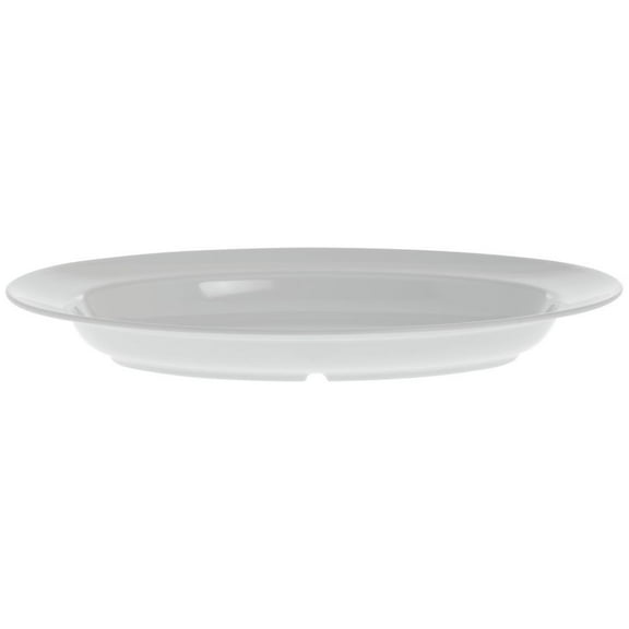 G.E.T. Milano White 17" x 12" Oval Platter