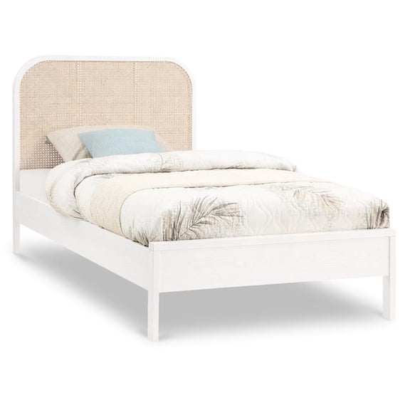 Meridian Furniture Siena White Twin Bed