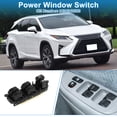 thumbnail image 2 of Unique Bargains Power Window Switch No.8404048080 Front Left Driver Side Window Control Switch for Lexus RX330 RX350 RX400h Black, 2 of 7