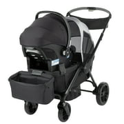 Monbebe Everyday Outings Wagon Stroller, Cobblestone Grey, Toddler, Unisex
