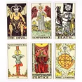 thumbnail image 4 of Cartas de Tarot originales 1909, baraja clásica en inglés 1909, 78 cartas, juego de mesa en PDF, Guía Popular, 4 of 4