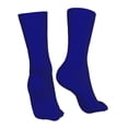 thumbnail image 7 of Gaeub Navy Print Sports Socks,No Heel Casual Mid-Tube Socks,Crew Socks for Women and Man For Trouser, Dress, Business, 7 of 7