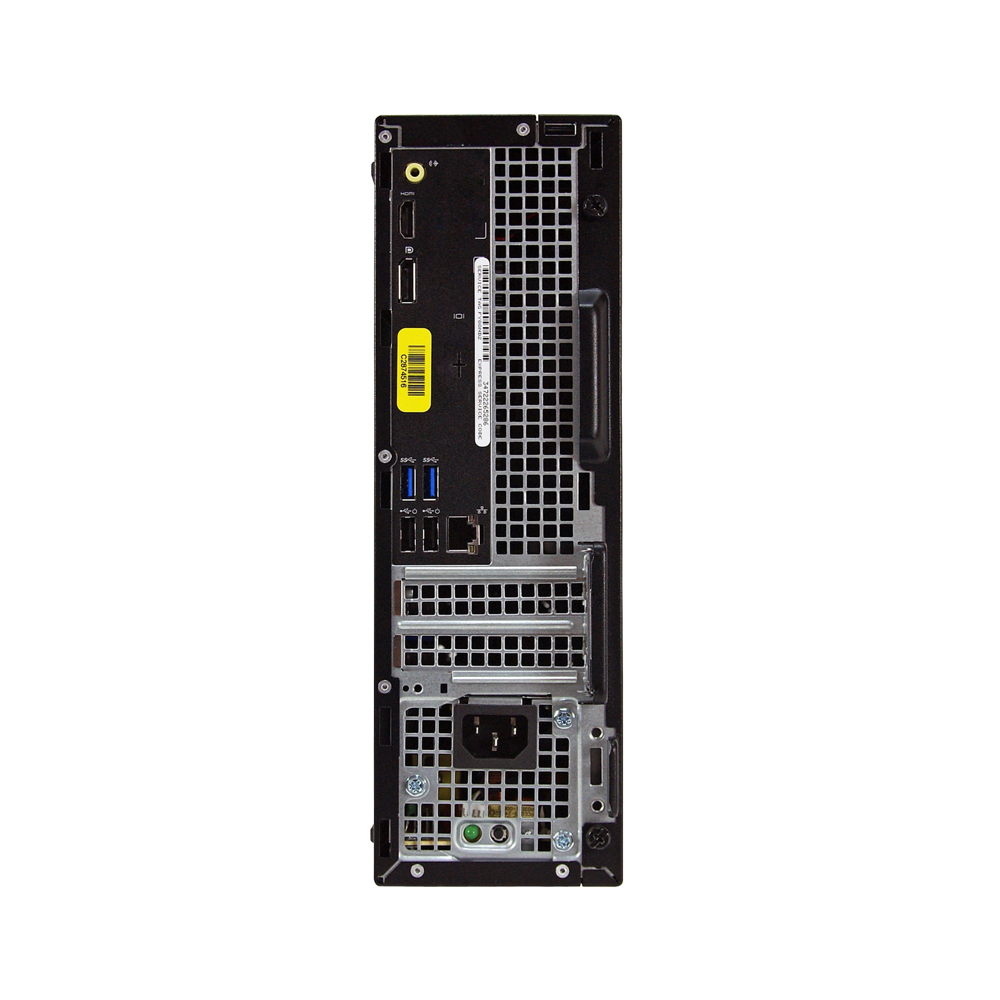 Restored Dell 3040-SFF Core i7-6700 3.4GHz/16GB/512GB SSD/DVDRW/Windows 10 Pro 64bit (Refurbished)
