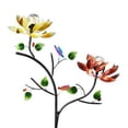 thumbnail image 2 of Evergreen Solar Double Flower Spinner, Yellow/Orange, 2 of 2