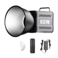thumbnail image 1 of Luz De Estudio FotográFico COB PortáTil Profesional De 60 W, Luces De FotografíA Para Interiores Y Exteriores, Enchufe De EE. UU., 1 of 5