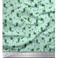thumbnail image 1 of Soimoi Viscose Chiffon Fabric Leaf Leaves Printed Fabric 1 Yard 42 Inch Wide, 1 of 3