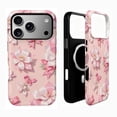 thumbnail image 1 of SKLYDDI Funda para iPhone 13 Pro Max Floral Rosa con Blanco Compatible con MagSafe, 1 of 7