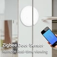 thumbnail image 4 of Sensor de Puerta y Ventana Tuya ZigBee con Wifi, Alarmas Magnéticas Inalámbricas para Casa Inteligente con Puerta de Enlace Zigbee., 4 of 5