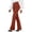 Brick Red, variant on Angala Dress Pants Stretchy Work Pants Wide Leg Yoga Pant With Pockets High Waisted Casual Pull On Trouser Pant Stylish Beautiful Women's Casual Pants