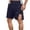 Navy, variant on Mens Tear Away Shorts Loose Fit Easy Care Breakaway Adaptive Casual Shorts Side Full Open Athletic Breakaway Shorts Men
