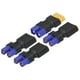 thumbnail image 1 of Adaptador de conector de 3 piezas XT60 macho a EC3 hembra y 1 pieza XT60 hembra a EC3 macho para RC, convertidor de batería LiPo RC, 1 of 6