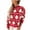Red, variant on Christmas Sweaters for Women Holiday Party Sweater Christmas Tree Knitted Sweater Lightweight Long Sleeve Knit Tops sweaters women
