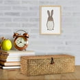 thumbnail image 5 of Wicker Shelf Baskets with Lid, Wicker Basket for Storage,Rectangular Woven Baskets Boxes 3-Section Home Decor Organizer (Orange), 5 of 8