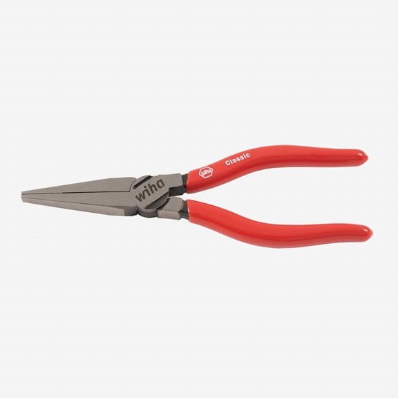 Wiha Tool Classic Grip Long Flat Nose Pliers 6.3"