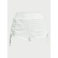 thumbnail image 5 of No Boundaries Women's and Women's Plus Crochet Swim Coverup Shorts, Sizes XXS-XXL, 5 of 5