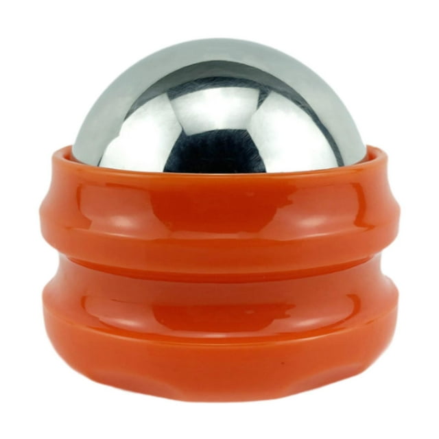 Bola de acero inoxidable jinwen para terapia de frío y calor portátil y reutilizable Naranja