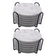 thumbnail image 1 of Absorbent Ers For Drinks Ers Set With H, Set Of 12, For Kinds Of Mugs Marble C, 1 of 5