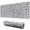 Gray Christmas Snowflake, variant on Long Mouse Pads for Desk,Gray Christmas Snowflake Pattern Desk Mats on Top Of Desks, Desk Mouse Pad Extra Large with 3mm Non-Slip Base and Stitched Edge for Gaming,Office,Work,Home 31.5x11.8in