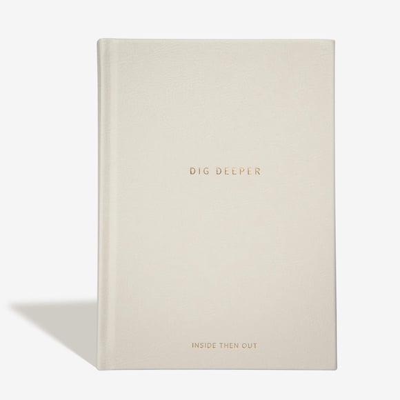 Diario diario guiado INSIDE THEN OUT Dig Deeper Journal