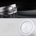thumbnail image 3 of Makeup Jars Round Clear Containers for Daily Use Travel White Lightweight Durable Plastic 10Pcs, 3 of 4