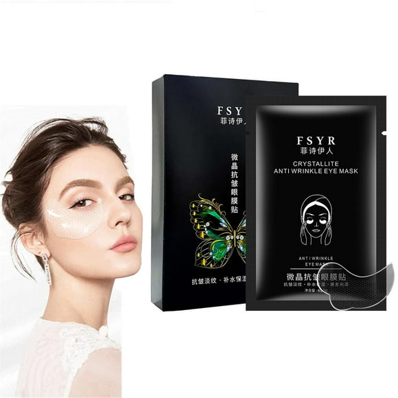 Holiday Deals! Gspmoly Sleep Mask, Microcrystal Nasolabial Wrinkle Patch Nasolabial Wrinkle Patches Antiwrinkle Patches Face Wrinkle Patches Firming Face Care 5Ml Blackout Eye Mask