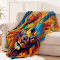 thumbnail image 3 of Patriotic Flannel Blanket with American Eagle and Flag Design Bold and Cozy Perfect for Kids and Adults Ideal for Home Travel and Outdoor Use 50x60 Inches, 3 of 5