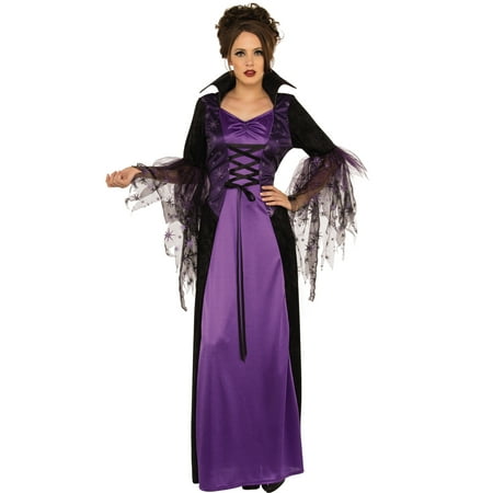 Enchanting Vampire Women Gothic Purple Witch Halloween