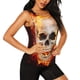 thumbnail image 2 of Fotbe Satanic Skull Blusas Sin Mangas para Mujer – Estilo Casual, Corte Suelto, Slim-Fit, Cuello Redondo Deportivo, Tops de Verano para Gimnasio y Yoga-XX-Large, 2 of 7