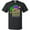 AB-Black, variant on Mardi Gras New Orleans Louisiana Jester Hat T-Shirt