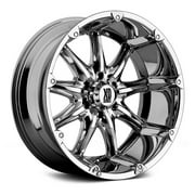 XD Series by KMC Wheels Badlands 18X9 6X139.70 Chrome (-12 Mm) Wheel Rim