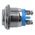 thumbnail image 4 of 5pcs 16mm High Round High Round Momentary Metal Push Button Switch, 4 of 8