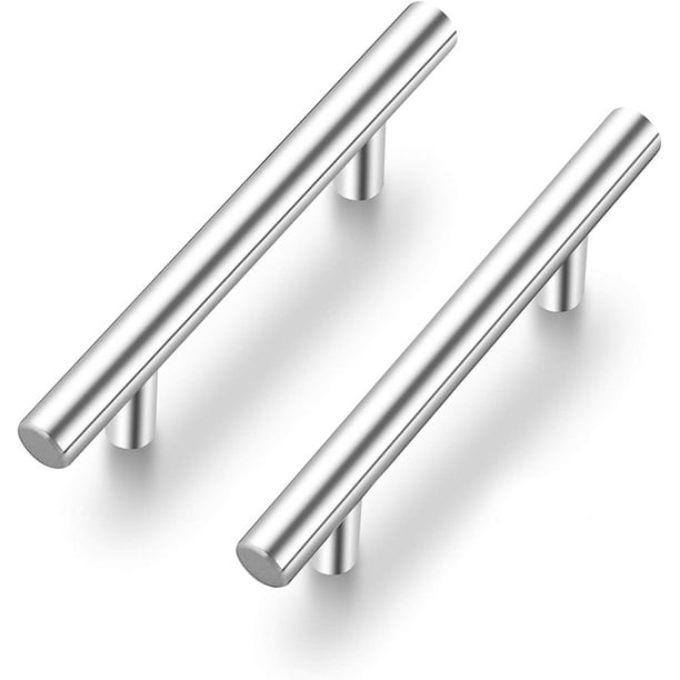 60 Pack 6 inch Pulls Brushed Nickel Stainless Steel Kitchen