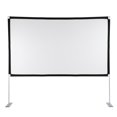 thumbnail image 4 of Unique Screen Edge Design Projector Screen  Polyester Material Lightweight Foldable Screen Theater for Home 100in,120in, 4 of 7