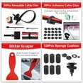thumbnail image 6 of stusgo 330Pcs Car Trim Removal Tool, Auto Push Pin Bumper Retainer Clip Set, Fastener Terminal Remover, Adhesive Cable Clips Pry Tool Repair Kit, Car Panel Radio Dashboard Removal Auto Clip Pliers, 6 of 9