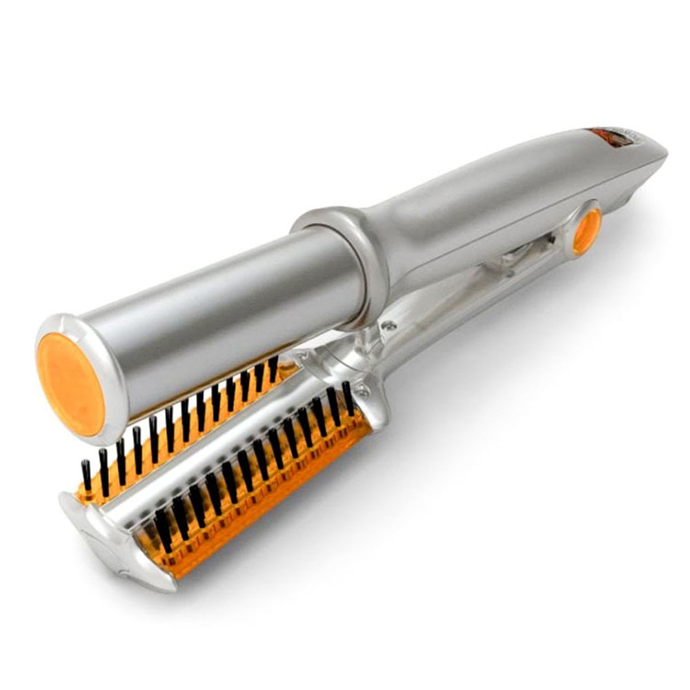2 in 1 high quality titanium rotating curling hair iron