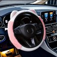 thumbnail image 2 of Dsscvnef Housse de Volant de Voiture Oreilles de Chat Adorable Accessoire d'Hiver Doux et Chaud Sans Poignée Intérieure Conduite Confortable, 2 of 4