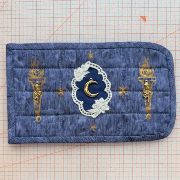 Handcrafted Portable Pocket Altar Mystery Edition, Five Mystical Styles, Catholic Spiritual Cloth For Travel Quiet Reflection, Artisan-Made Premium Fabric Altar Cloth