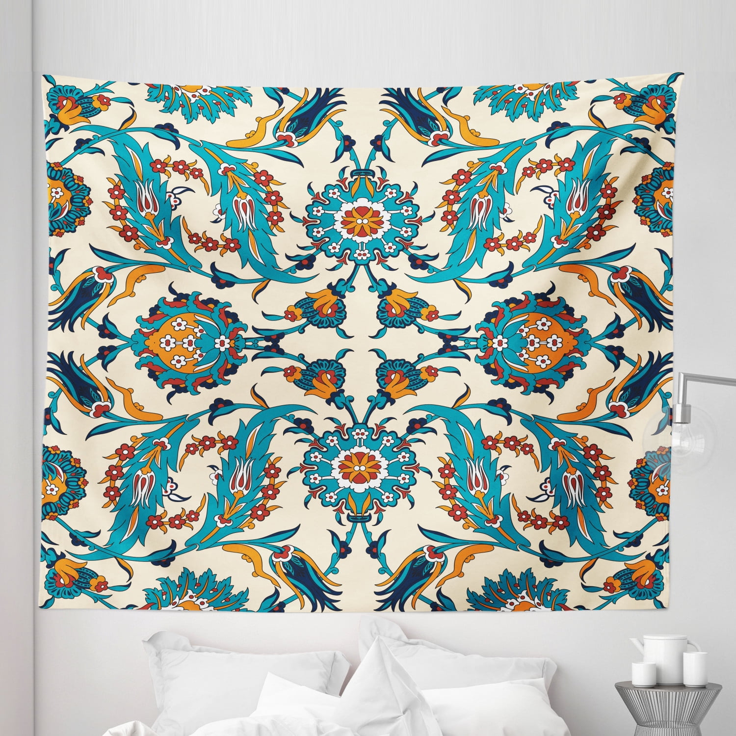 Orient Tapestry, Traditional Middle East Floral Classic Bohemian