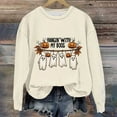thumbnail image 1 of Cowsor Kids Clothes Pumpkin Graphic Sweatshirt Spooky Fall Vibes Outfit Dog Ghost Long Sleeve Pullover Tops, 1 of 3