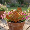 thumbnail image 6 of CoreLiving Garden Stake Decorative Cat Garden Decor Metal Yard Art Rustic Outdoor Statue for Porch Lawn Yard Ornament Weather Resistant Brown Finish, 6 of 9