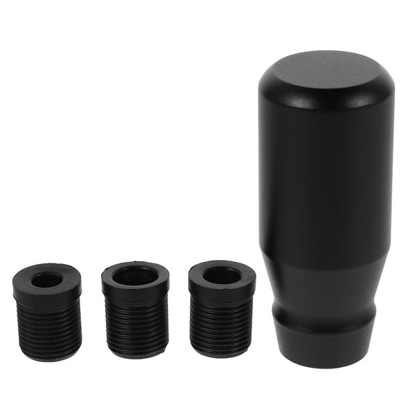 BRIGHTFUFU Perilla de palanca de cambios ponderada de aleación de aluminio Universal, manija de palanca de cambios para vehículos manuales y automáticos con 3 tornillos