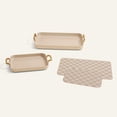 thumbnail image 1 of Our Place Essentials Griddle Pan Set (4 piece) Cream, 1 of 1